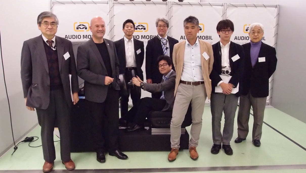 Japanische Delegation beeindruckt von Innovationen der AUDIO MOBIL