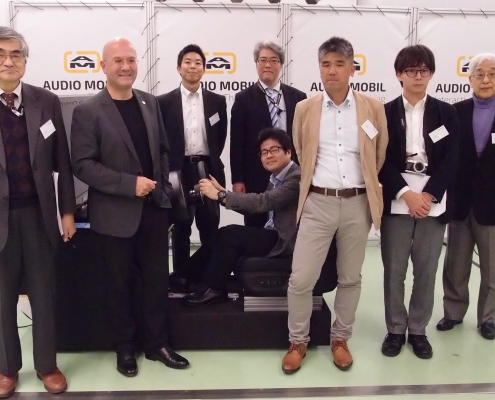 Japanische Delegation beeindruckt von Innovationen der AUDIO MOBIL